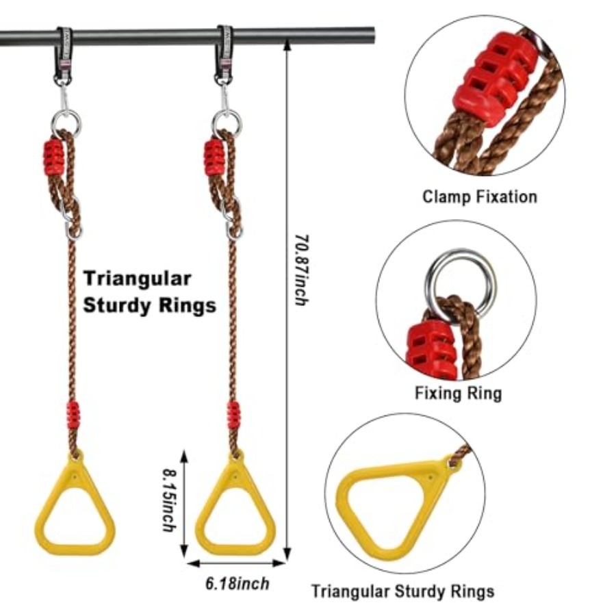 Backyard kids outdoor swing se - Kids Outdoor Monkey Bars recension och pris