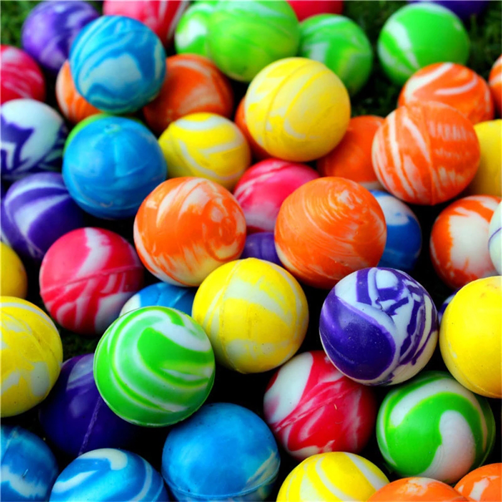 20pcs Small Jumping Rubber Bal - Kids Outdoor Jumping Toys recension och pris
