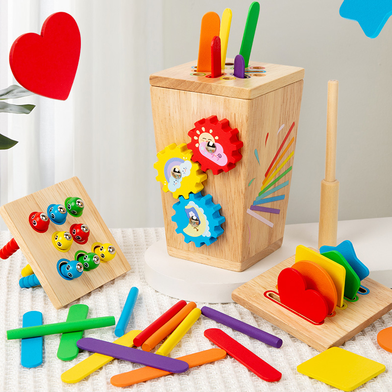 Wooden Insect-Catching Game Mu - Bug Catching Kit recension och pris
