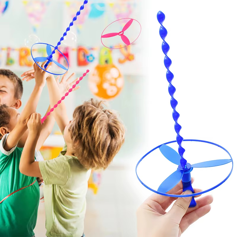 Kids Flying Spiral Top Toy, Pu - Kids Outdoor Games For Party recension och pris