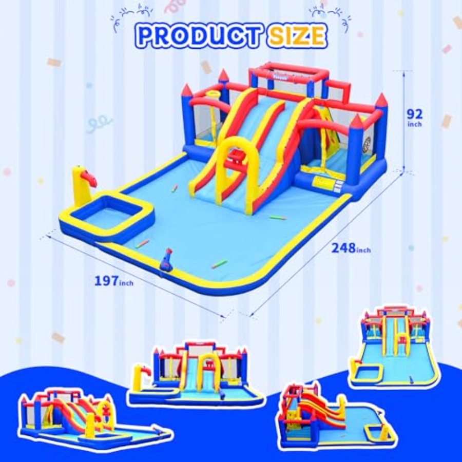 Outdoor large inflatable water - Kids Outdoor Climbing Wall recension och pris