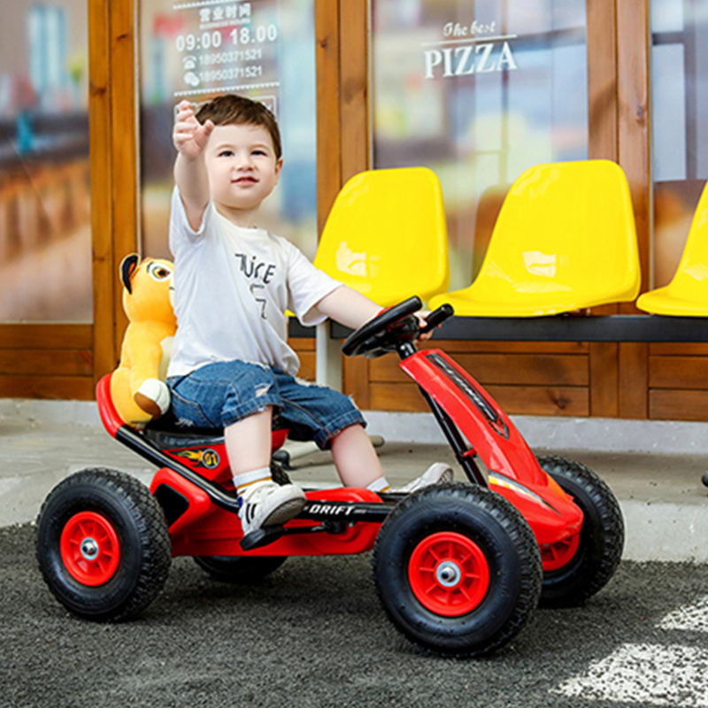 LazyChild Foldable Go Kart 4 W - Go Kart Pedal Kids recension och pris