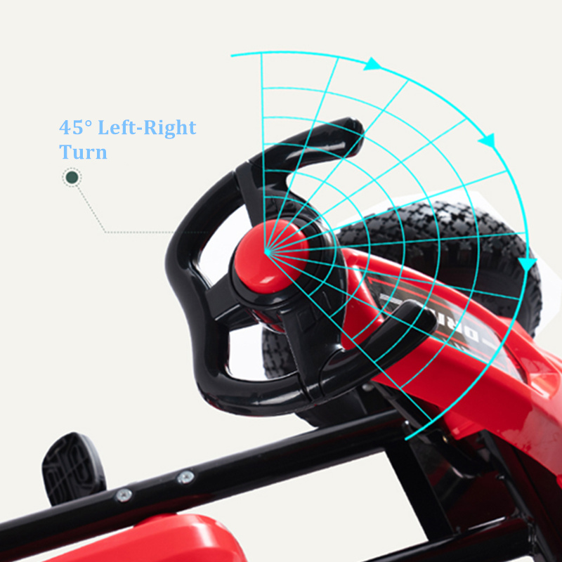 LazyChild Foldable Go Kart 4 W - Go Kart Pedal Kids recension och pris