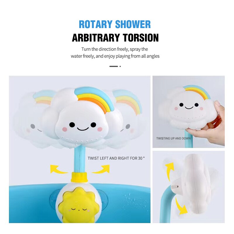Kids Bath Toys Water Game for  - Sprinkler Splash Pad recension och pris