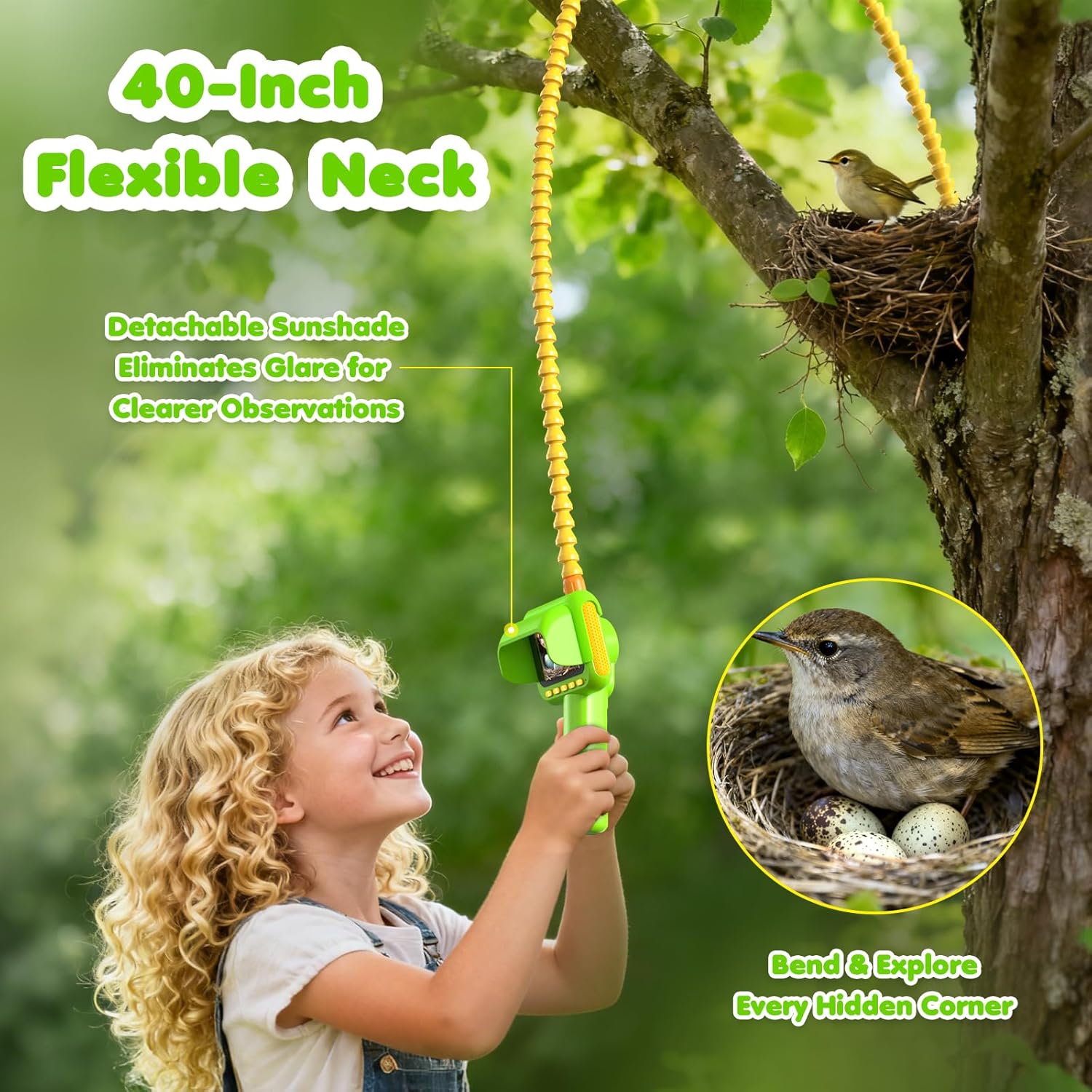 Endoscope for Kids, Borescope  - Bug Catching Kit recension och pris