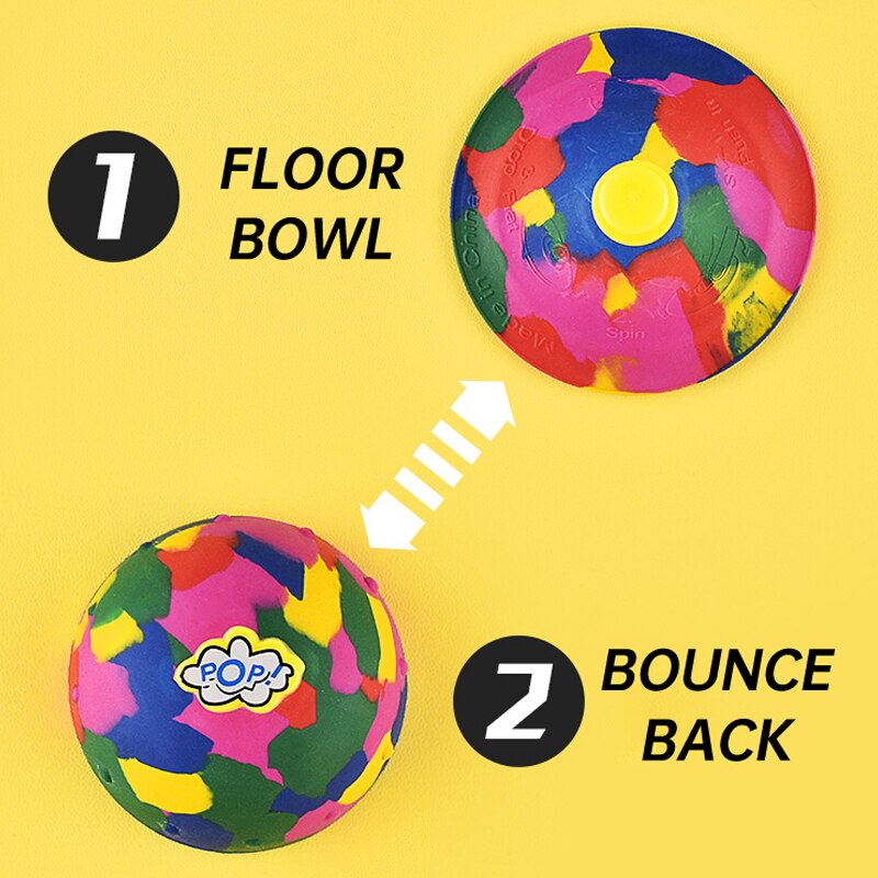 1Pc Camo Bounce Bowl Creative  - Kids Outdoor Jumping Toys recension och pris