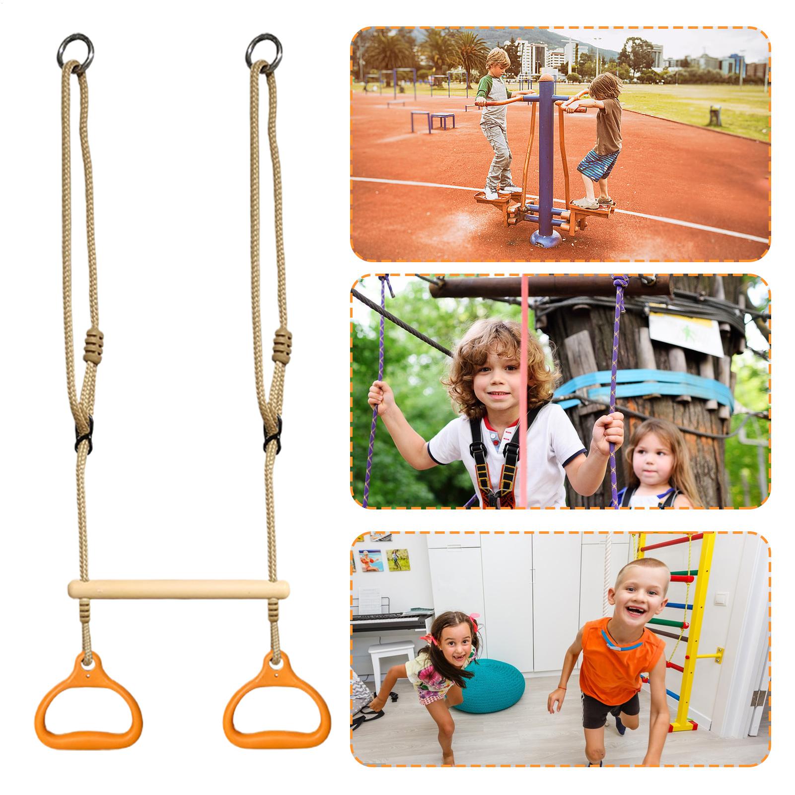 Swing Bar Ergonomic Heavy Duty - Kids Outdoor Monkey Bars recension och pris