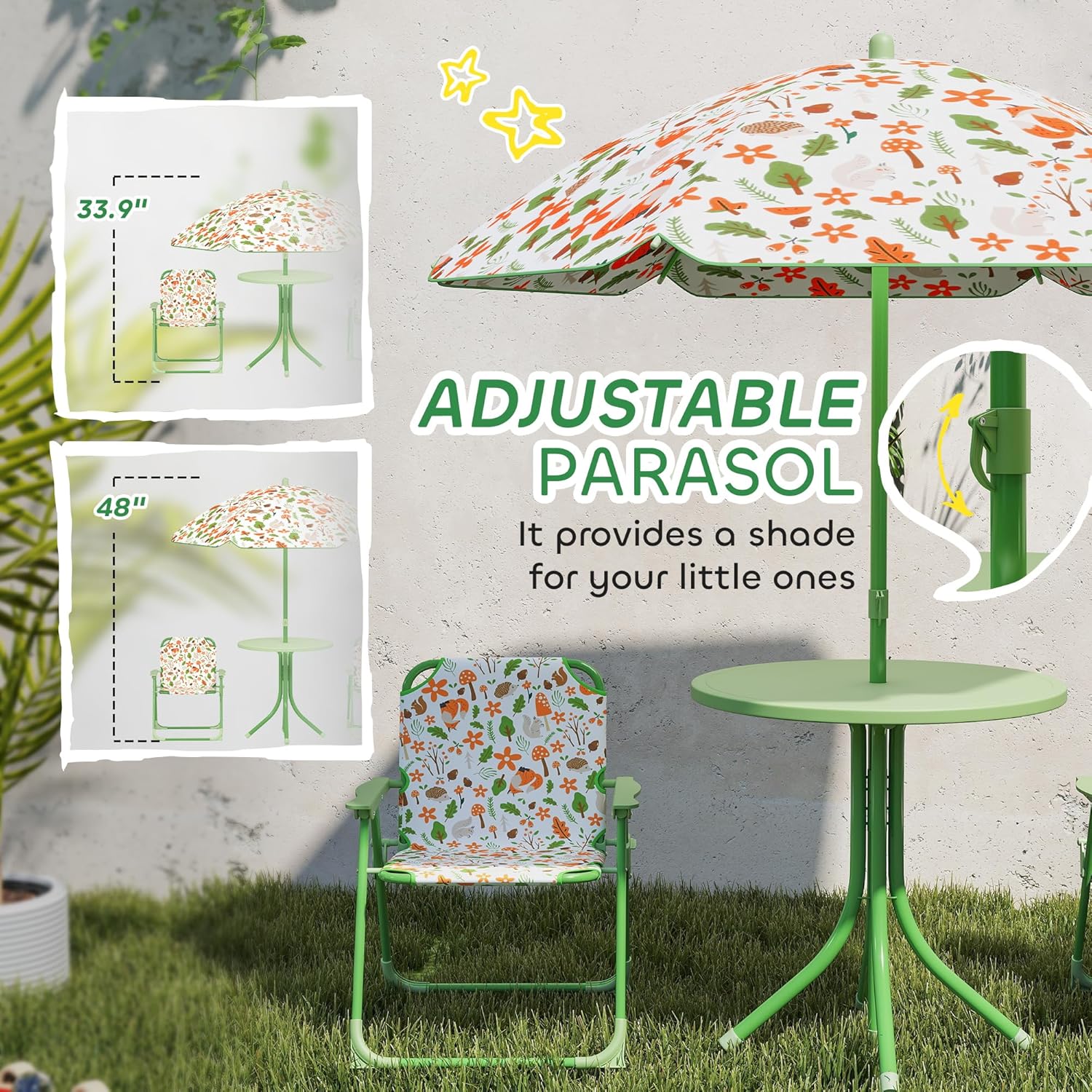 Kids Picnic Table Chair Set Fo - Kids Outdoor Picnic Table recension och pris