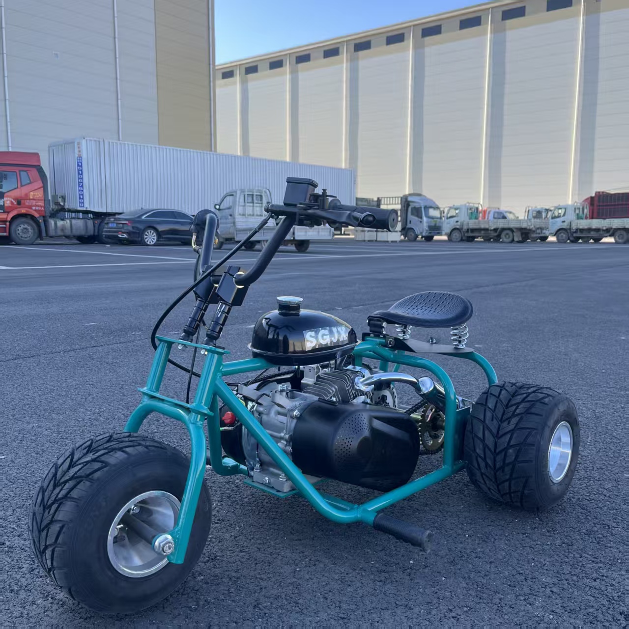 212cc 4 Stroke Dark Green Vint - Go Kart Pedal Kids recension och pris