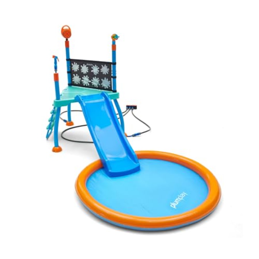 Outdoor Toddler Water Toys Spr - Sprinkler Splash Pad recension och pris