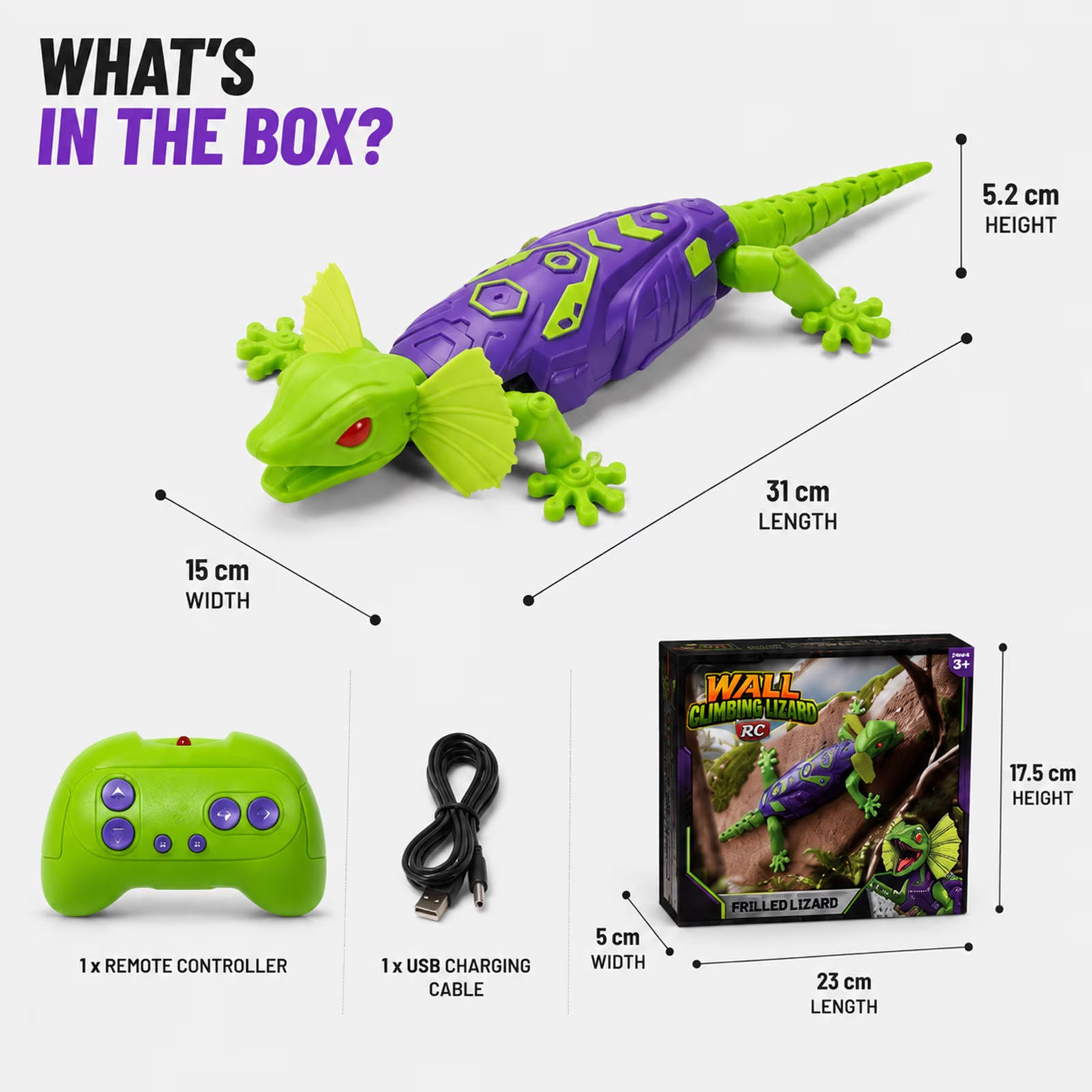 Wall Climbing Remote Control L - Kids Outdoor Climbing Wall recension och pris