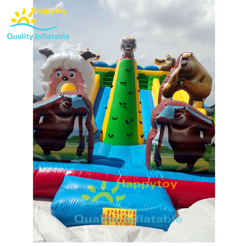Slide Inflatable Castle Bounce - Kids Outdoor Jumping Toys recension och pris
