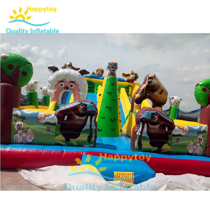 Slide Inflatable Castle Bounce - Kids Outdoor Jumping Toys recension och pris