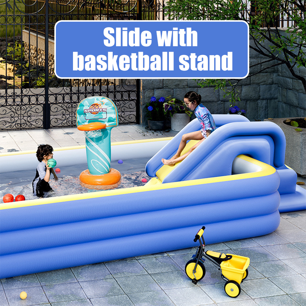 Inflatable Water Slide Compact - Kids Outdoor Climbing Wall recension och pris