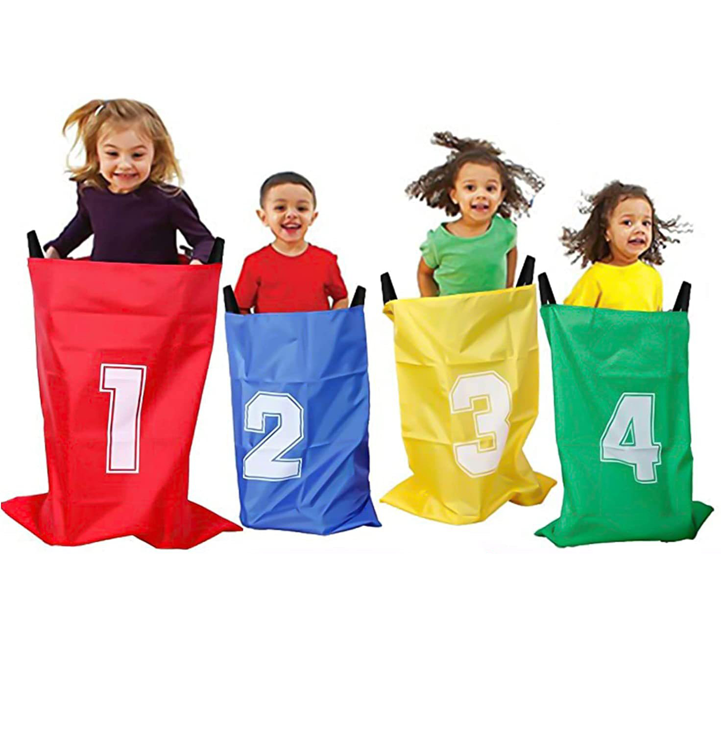 4Pcs Multi Person Outdoor Spor - Kids Outdoor Jumping Toys recension och pris